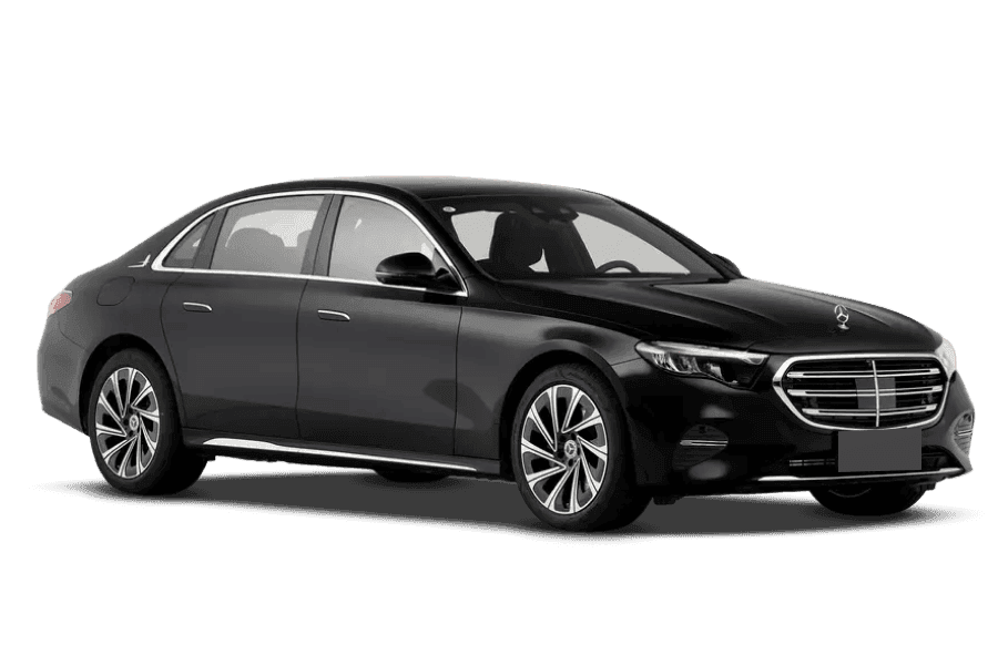 Black Business Sedan: Mercedes E-Class or Similar