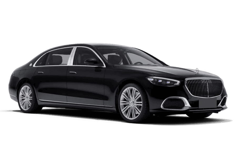 Black First Class Sedan: Mercedes S560 or Similar